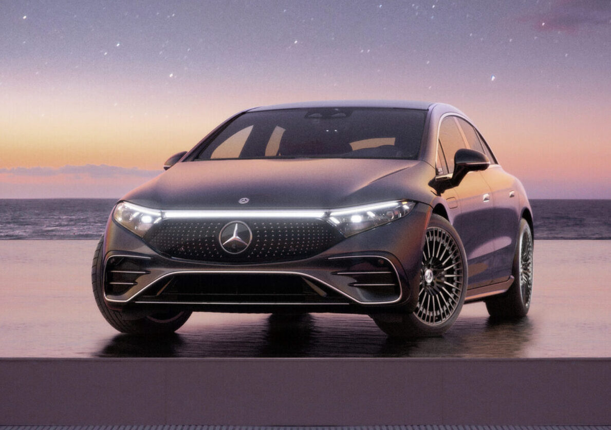 Mercedes EQS Launch CGI