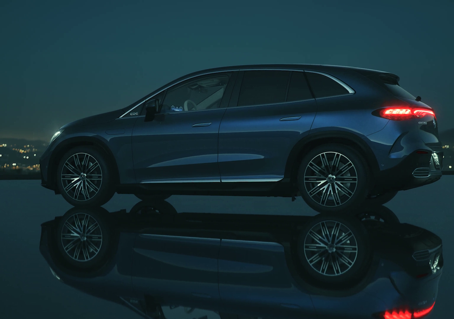 Mercedes EQE Launch CGI